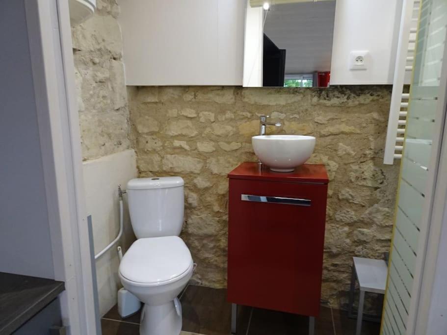 Studio Privatif Au Calme Apartment Brain-sur-Allonnes Bagian luar foto