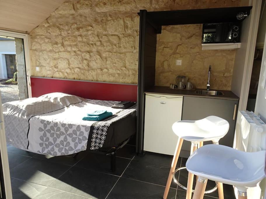 Studio Privatif Au Calme Apartment Brain-sur-Allonnes Bagian luar foto